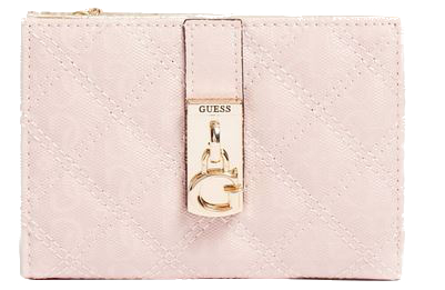 Guess 'Gaia SLG Fold Up Organizer' Damenbörse Syntetik pewter rosa