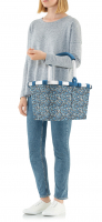 Reisenthel  'Carrybag' Einkaufskorb mit Alurahmen 22l viola celeste