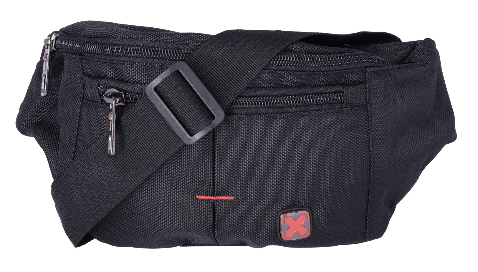 Travel N Meet Gürteltasche aus Spinnstoff schwarz