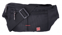 Travel N Meet Gürteltasche aus Spinnstoff schwarz