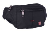Travel N Meet Gürteltasche aus Spinnstoff schwarz