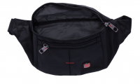 Travel N Meet Gürteltasche aus Spinnstoff schwarz