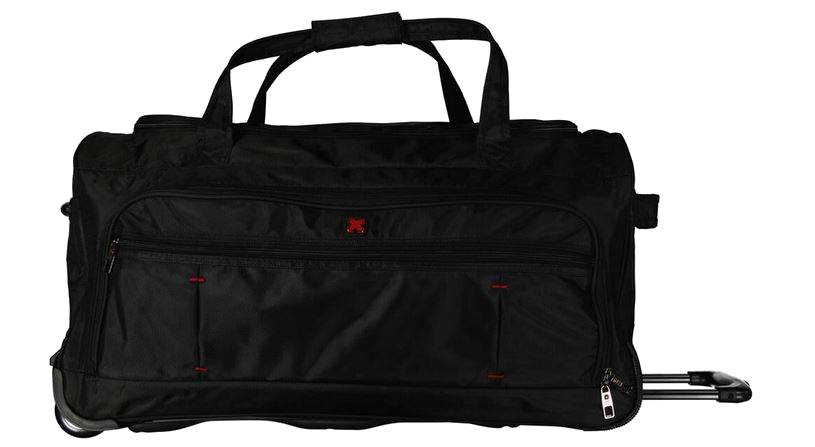 TravelN Meet Rollenreisetasche aus Spinnstoff mittel schwarz