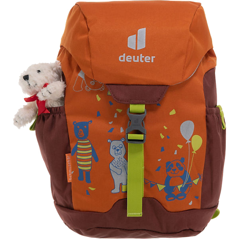 Deuter 'Schmusebär' Kinderrucksack  8l 290g mandarine-redwood