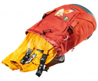 Deuter 'Waldfuchs 14' Kinderrucksack mit Regencape 460g 14l lava-paprika