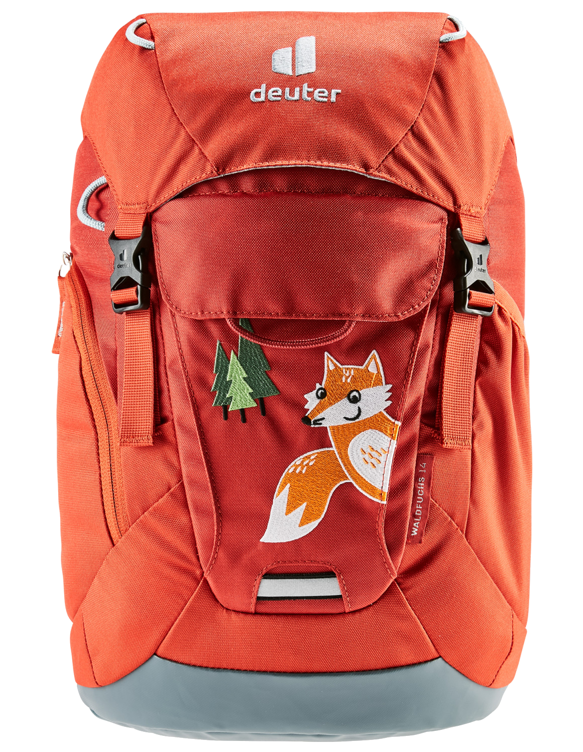 Deuter 'Waldfuchs 14' Kinderrucksack mit Regencape 460g 14l lava-paprika