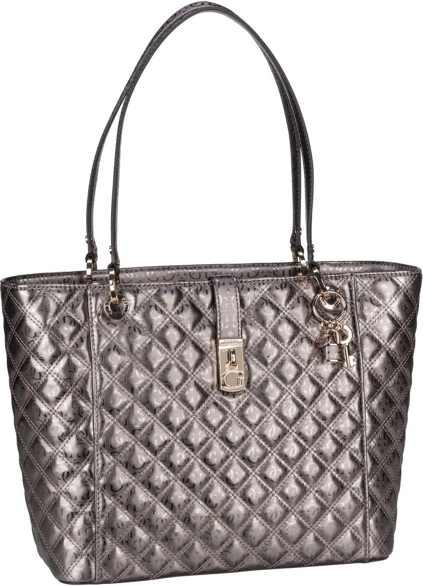 Guess 'Noelle Elite Tote' Damentasche Synthetik pewter