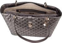 Guess 'Noelle Elite Tote' Damentasche Synthetik pewter