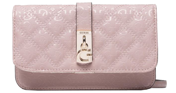 Guess 'Gaia' Damentasche mit Überschlag Synthetik blush