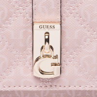 Guess 'Gaia' Damentasche mit Überschlag Synthetik blush