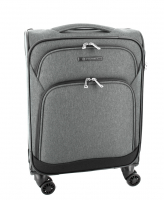 Franky Weichgepäck 4 Rad-Trolley S 55 cm 2,3 kg grau