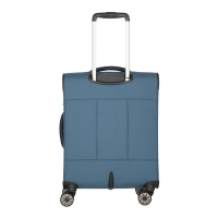 Travelite 'Skaii' 4-Rad Bordtrolley 55cm 1,9kg 36l recycled Polyester panoramablau