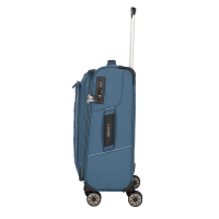Travelite 'Skaii' 4-Rad Bordtrolley 55cm 1,9kg 36l recycled Polyester panoramablau