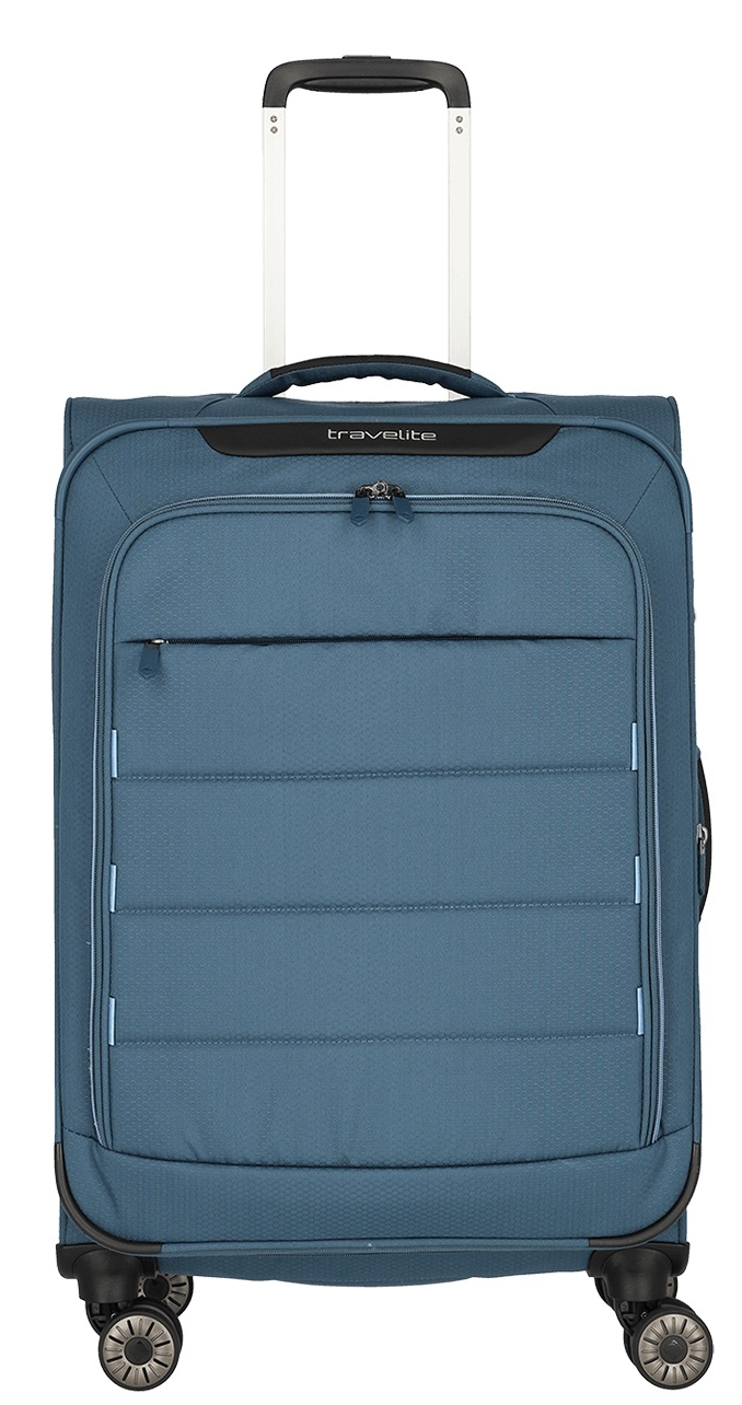 Travelite 'Skaii' 4-Rad Trolley 67cm erweiterbar 2,4kg 62/67l recycled Polyester panorama