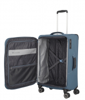 Travelite 'Skaii' 4-Rad Trolley 67cm erweiterbar 2,4kg 62/67l recycled Polyester panorama