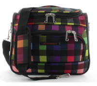 Franky Beautycase mit Schulterriemen multicolor check