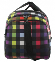 Franky Reisetasche mit Naßfach Fronttasche aufsteckbar 62cm multicolorcheck