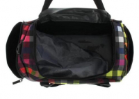 Franky Reisetasche mit Naßfach Fronttasche aufsteckbar 62cm multicolorcheck