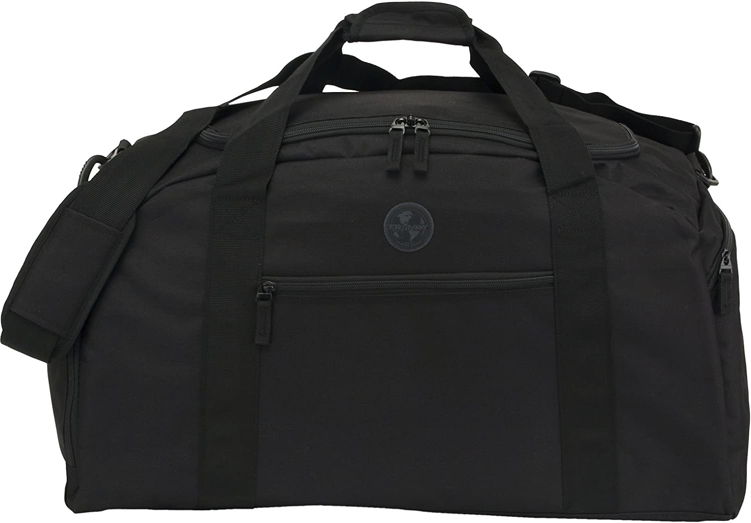 Franky Reisetasche L mit Naßfach aufsteckbar 62cm schwarz