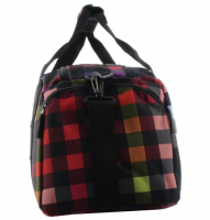 Franky Reisetasche M mit Naßfach aufsteckbar 50cm multicolorcheck