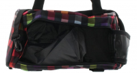 Franky Reisetasche M mit Naßfach aufsteckbar 50cm multicolorcheck