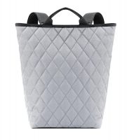 Reisenthel 'Shopper-Backpack' 16l rhombus light grey