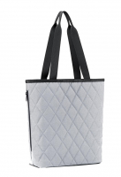 Reisenthel 'Classic Shopper M' 8l rhombus light grey