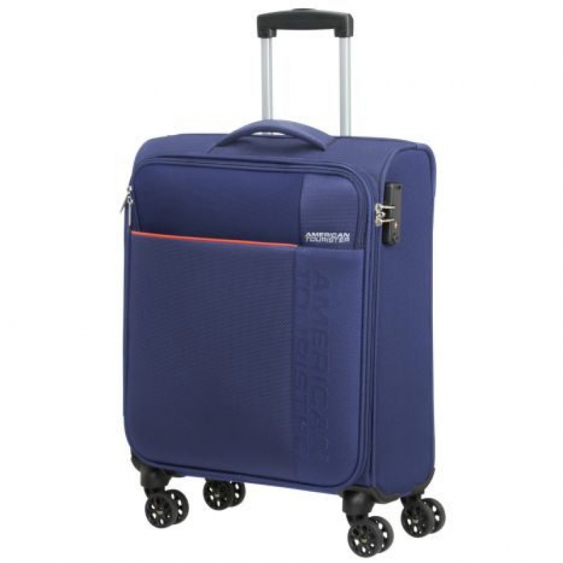 American Tourister 'Fun Cruise' Spinner S 55cm 2,5kg 38l navy/orange