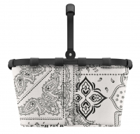 Reisenthel  'Carrybag frame' Einkaufskorb mit Alurahmen 22l bandana white
