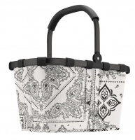 Reisenthel  'Carrybag frame' Einkaufskorb mit Alurahmen 22l bandana white
