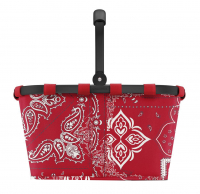 Reisenthel  'Carrybag frame' Einkaufskorb mit Alurahmen 22l bandana red