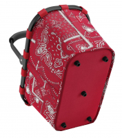 Reisenthel  'Carrybag frame' Einkaufskorb mit Alurahmen 22l bandana red
