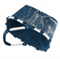 Reisenthel  'Carrybag frame' Einkaufskorb mit Alurahmen 22l bandana blue