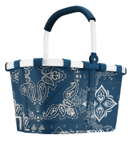 Reisenthel  'Carrybag frame' Einkaufskorb mit Alurahmen 22l bandana blue