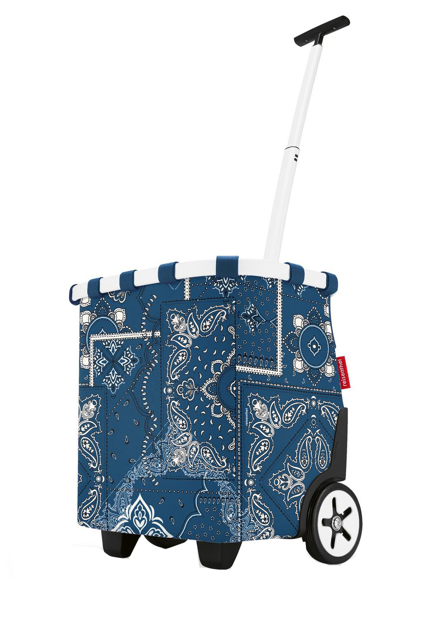 Reisenthel 'Carrycruiser frame' Einkaufsroller Alurahmen 40l bandana blue