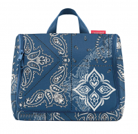 Reisenthel 'Toiletbag XL' Reisekosmetik mit Spiegel bandana blue