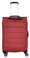 Travelite 'Skaii' 4-Rollen Trolley 67cm erweiterbar 2,4kg 62/67l Polyester abendrot