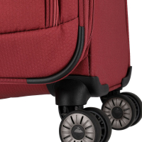 Travelite 'Skaii' 4-Rollen Trolley 67cm erweiterbar 2,4kg 62/67l Polyester abendrot