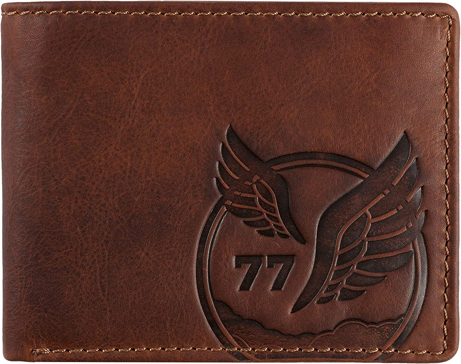 Camel active 'Nepal' Jeans-Börse mittel quer RFID SAFE echt Rindleder braun