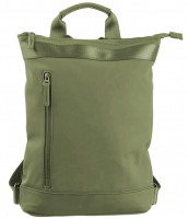 Franky Business-Rucksack mit Tabletfach erweiterbar 15 l Planenmaterial olive