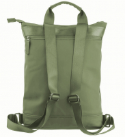 Franky Business-Rucksack mit Tabletfach erweiterbar 15 l Planenmaterial olive