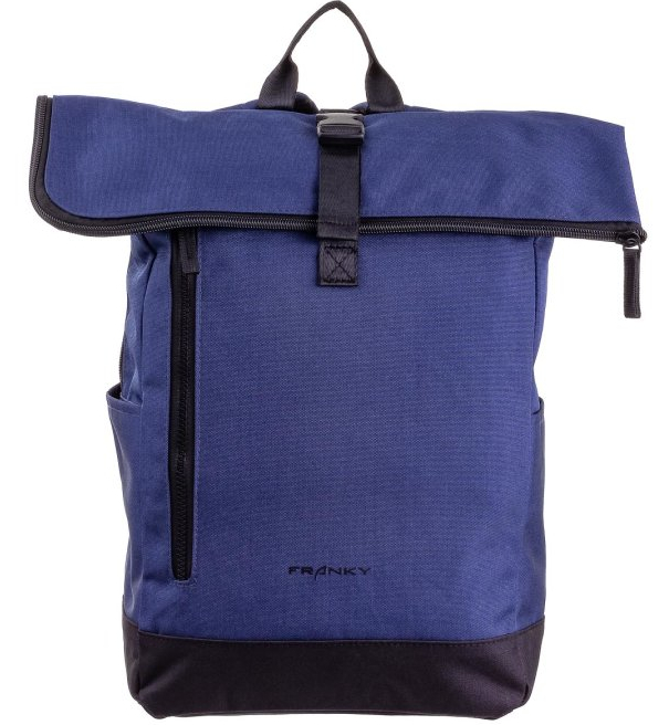 Franky Roll Up Freizeit-Rucksack ca. 17l dunkelblau