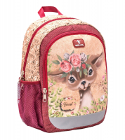 Belmil 'Kiddy Plus' Kinderrucksack 12l ca. 300g animal forest bambi 