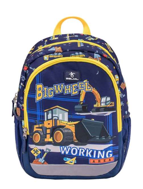Belmil 'Kiddy Plus' Kinderrucksack 12l ca. 300g heavy machinery
