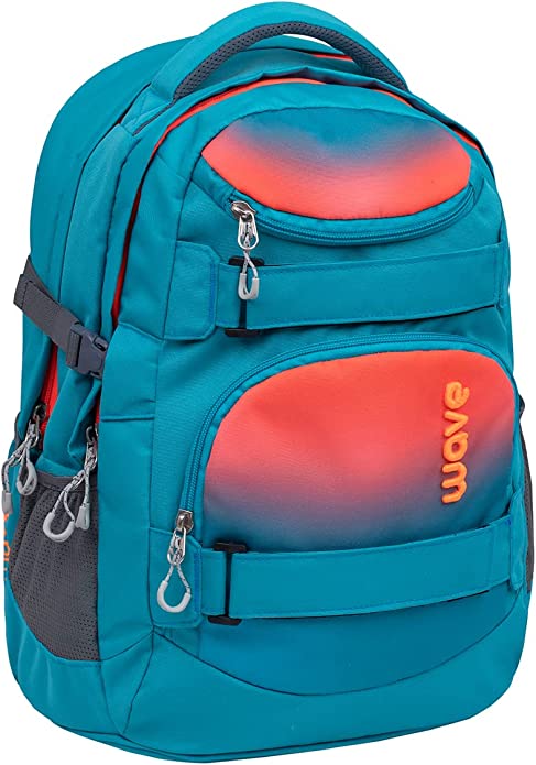 Wave 'Infinity' Schulrucksack 1040g  Ca.30L ombre neon orange