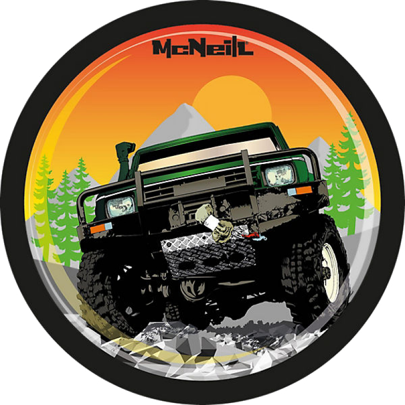 McNeill 'Jeep orange' Geländewagen McAddy zu Schulranzen