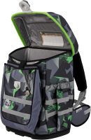 McNeill 'Techno' Schulrucksackset 5tlg. Ergo Complete 1150g 20l grau