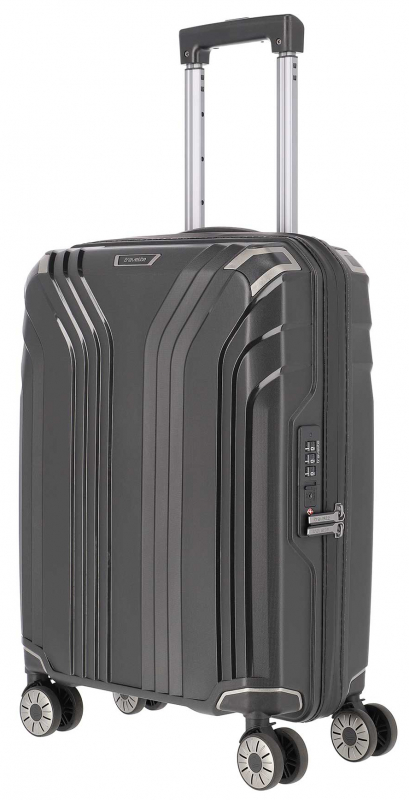 Travelite 'Elvaa' 4-Rad Trolley S  55cm 2,6kg 41l schwarz