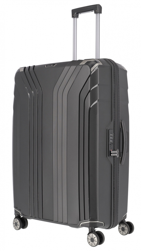 Travelite 'Elvaa' 4- Rad Trolley L 77cm 3,9 kg 102l schwarz