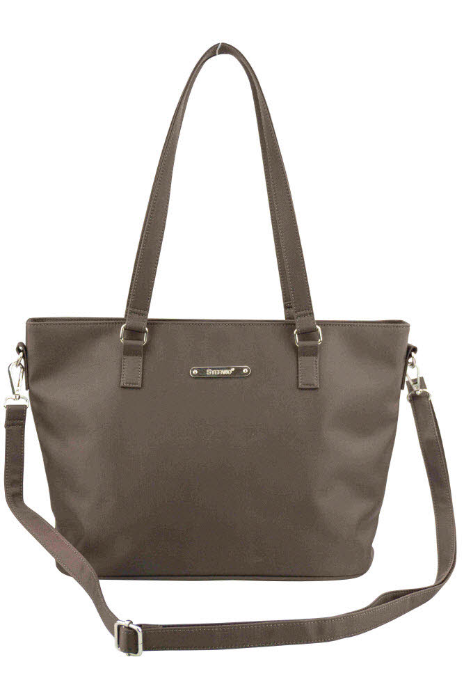APC 'Stefano' Shopper Nylon Federleicht braun